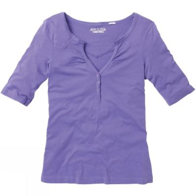 Tee Royal Robbins Tadmor Henley Mujer - Moradas - Chile THB521693